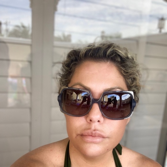 Michael Kors Women’s Sunglasses Blue/Sliver - Picture 5 of 6